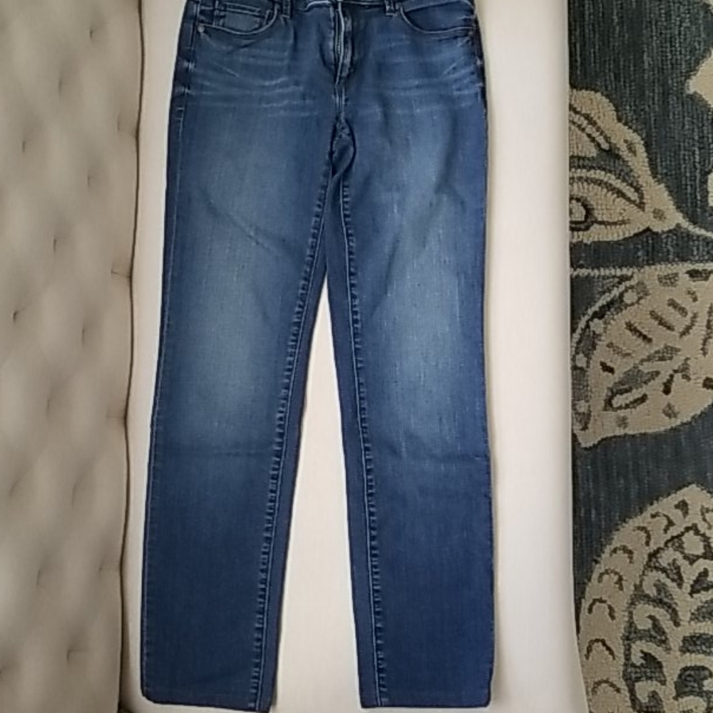 4/$34 Loft Modern Straight Jeans 26/2 - Picture 2 of 6